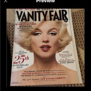 Vanity Fair Magazine Special Edition